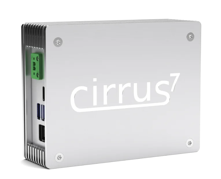 cirrus7 nimbus AI box industrial grade fanless mini pc