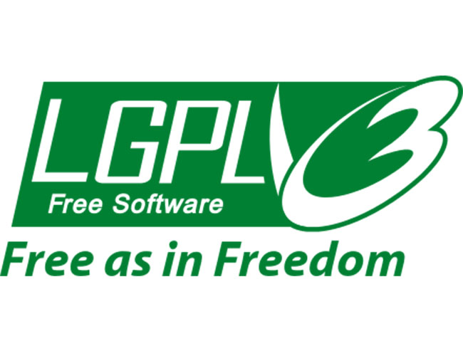 LGPL free software free as in freedom logo für Cirrus7