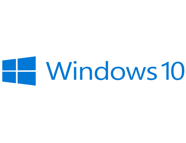 Windows 10 Logo im Blau und Weiß