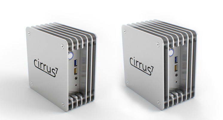 cirrus7 nimbini mit und ohne 2.5 SSD/HDD